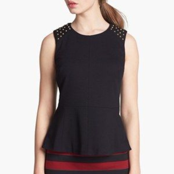 vince camuto studded top
